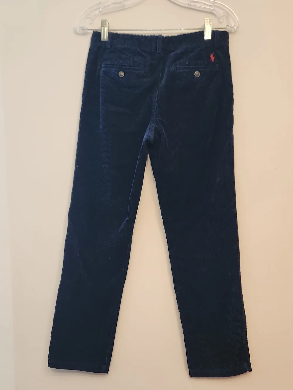 Polo by Ralph Lauren Dark Navy Corduroy Boy's Trousers Size 16 Youth